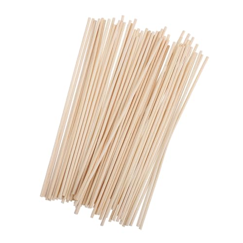 SMASOLO Varillas Aromáticas de Ratán para Aromaterapia 200 Piezas Difusores de Aceites Esenciales para Ambientes Accesorios Naturales para Hogar Oficina y Coche