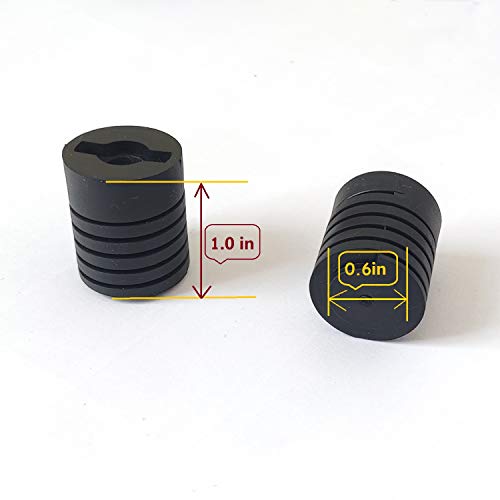 Hood Bumper Stops Rubber Cushion - Bonnet Cushion Hood Bumper Stops For Toyota Crown Highlander Verso Corolla Fit Cushion Stoppers Black Rubber-2 Pcs1 #TOP4