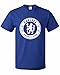 Tcamp Chelsea Shirt Eden Hazard #10 Jersey Men T-Shirt Royal,Medium