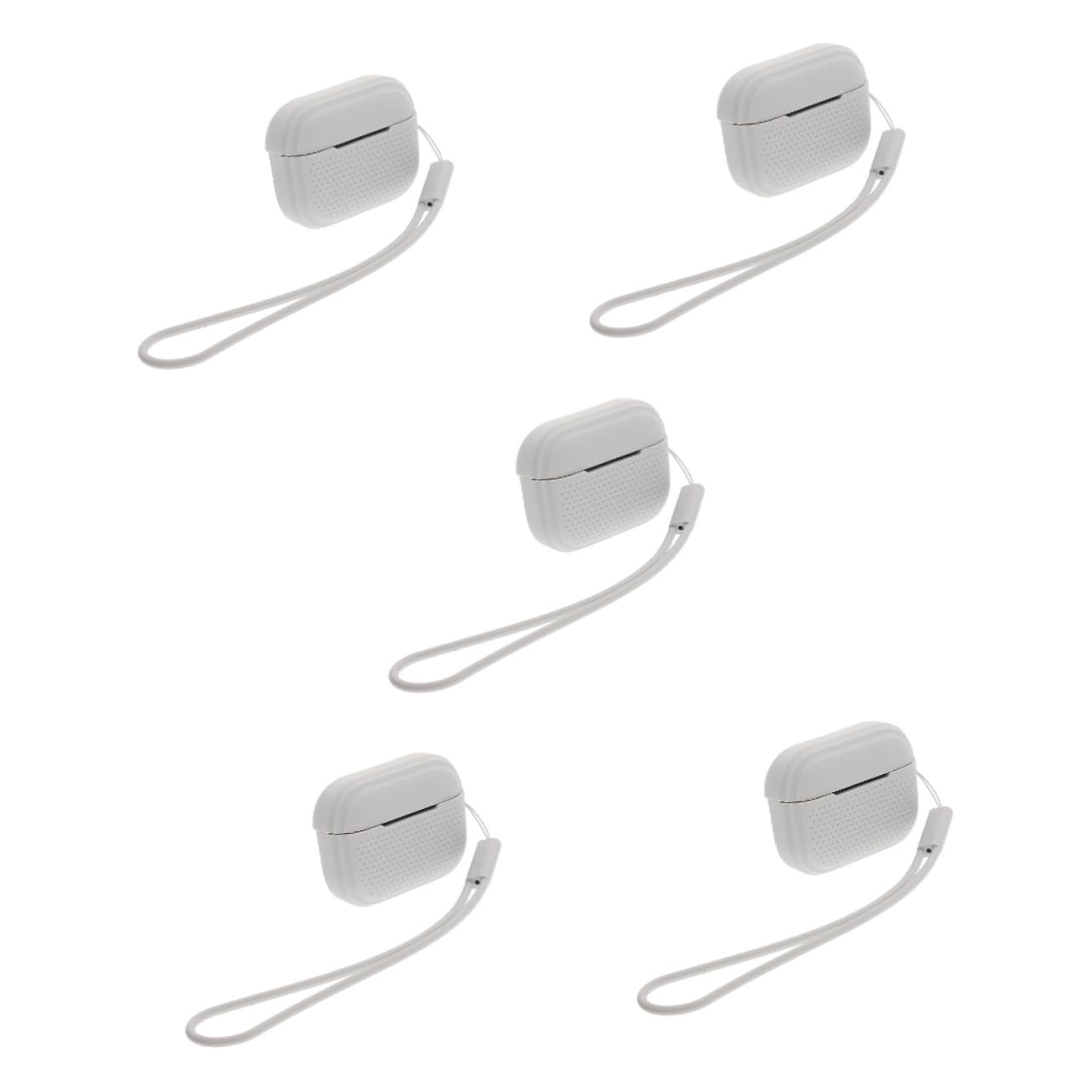 jojofuny 5piezas Funda Protectora para Auriculares Inalámbricos Estuche Compacto y Ligero Compatible con Pro Diseño Moderno y Versátil para Uso Diario y