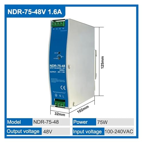 Alimentation à découpage convertisseur AC/DC industriel de tension 48V - 2