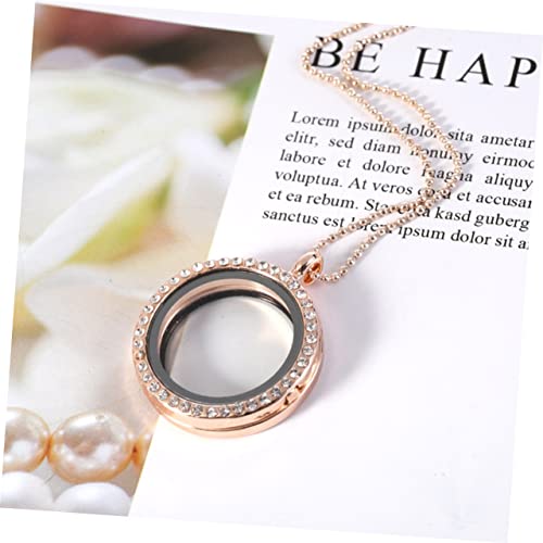 COLLBATH 4 Pçs Bandeja Decorativa Bandeja De Vidro Redonda Bandeja Decorativa Bisel Resina Foto Jóia