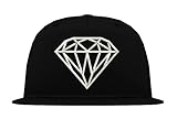 tisa snapbacks for cheap Manufactured in Berlin TRVPPY 5-Panel Snapback Cap Modell Diamant Diamond, Weiß-Schwarz, B610