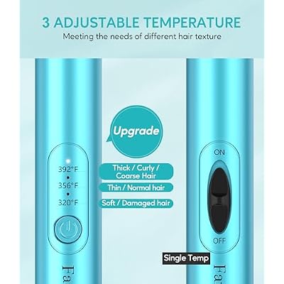 Farery Mini Thermal Brush 3/4 Inch & H8 Professional Ionic High Speed Hair Dryer
