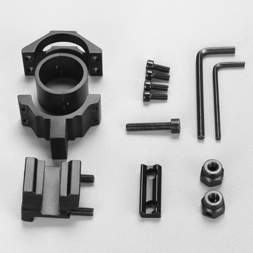 KinZon Anneaux Réglables pour Lunettes | Compatibles 25,4mm & 30mm | Rails Picatinny/Weaver 20mm | Hauteur Réglable pour Tir, Chasse & Airsoft – vue 3