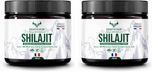 Shilajit Pur de l’Himalaya VISERYS : Solution Naturelle contre la Fatigue Chronique