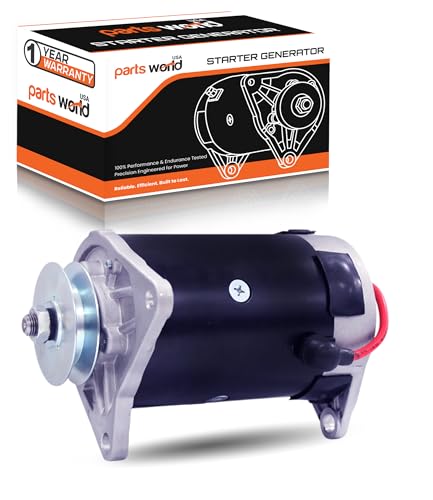 New Starter Generator for Yamaha Golf Cart 4 Cycle Gas G2 G3 G4 G6 G8 G9 G11 G14 Golf Carts GSB107-06B J38-81100-10-00, J38-81100-11-00, G2AB, G2AM5, G5AG, G5AF, G8AH, G9AJ, G9AK, G11AJ, G14AM G14AP