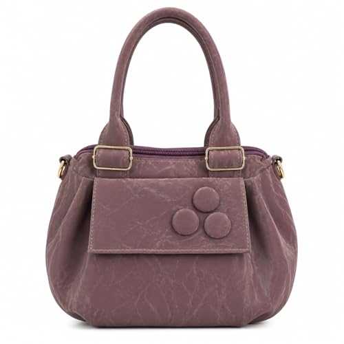 Image of Elegant Women's Handbag | Premium PU Leather Shoulder Bag with Zipper Closure | Stylish Top Handle Purse for Daily Use & Party