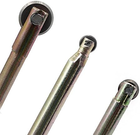 Miniatura 8 de Juego de 3 ruedas TSTR cortador de azulejos diámetro de corte 516 pulgadas (0.315 in) 1332 pulgadas (0.394 in) 34 (0.709 in), longitud de la barra