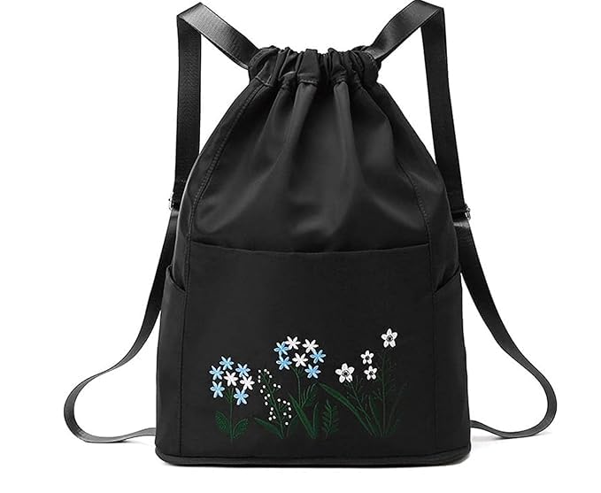 Large Capacity Folding Travel Bag, Foldable Travel Duffel Bag, Waterproof Travelling Bag, Drawstring Backpack for Outdoor, College Bag for Girl-image-40