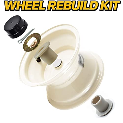 Hd Switch - 2 Kits - 931-0484A 741-05094 714-0162 736-04228B Front Wheel Flange Bushing Bearing Rebuild Kit Fits Mtd Cub Cadet Xt1 Troy-Bilt Bronco Craftsman Yard Machine Lawn & Garden Tractor Mowers #TOP4