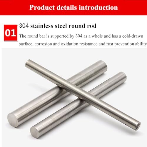 Varillas de acero inoxidable de 9mm para reparar guías desgastadas 5