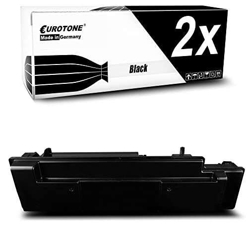 Plus de pannes d'encre grâce au lot de 2 toners compatibles Kyocera FS6970 Eurotone TK450 noir