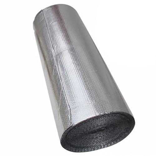 Rollo de aislamiento autoadhesivo de aluminio con burbujas para paneles de radiador y paredes