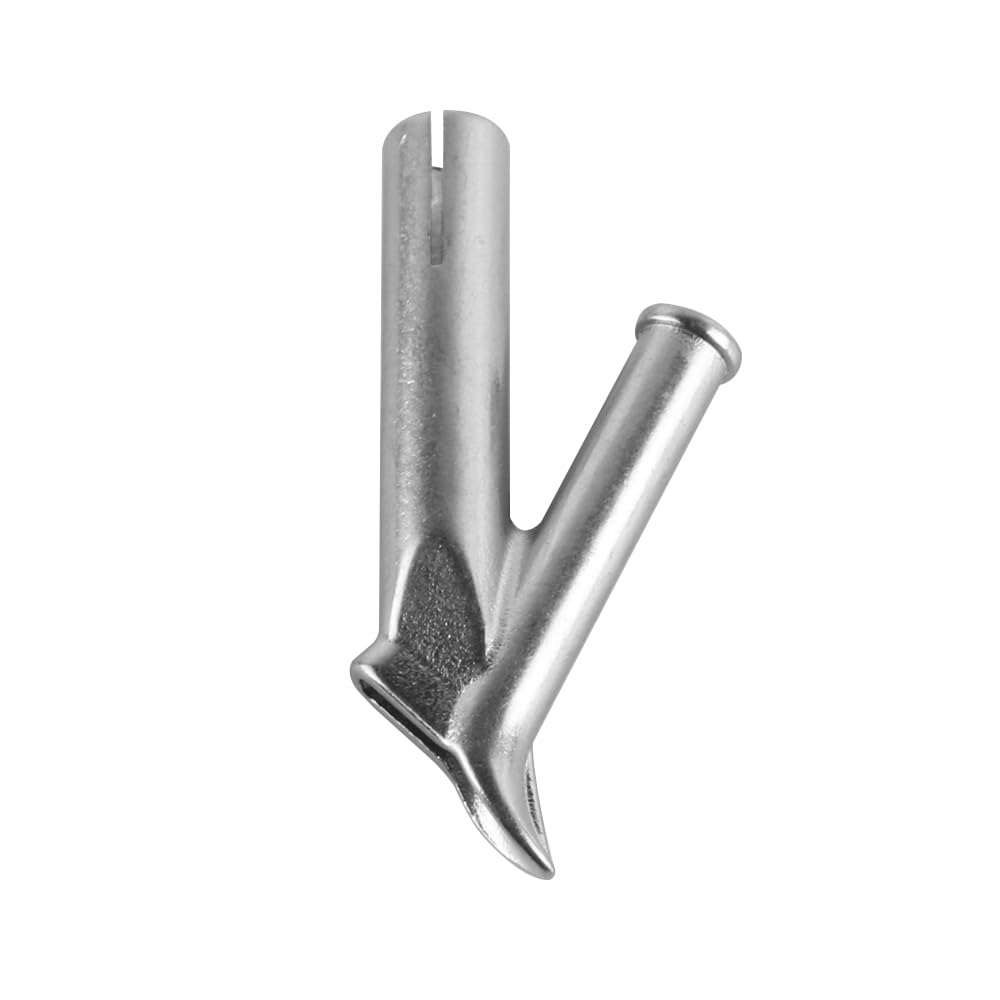 Zestaw dysz spawalniczych ze stali nierdzewnej Szybka końcówka spawalnicza i dysza w kształcie litery Y odpowiednia do PP PVC Vinyl Hot Tool niezbędna wymienna głowica spawalnicza 4 mm