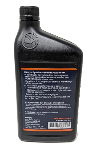 Kit de cambio de aceite 10W-40 Henry's para Kawasaki miniatura 5