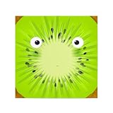 artboxONE Poster 50x50 cm Für Kinder Fruit muzzle kiwi - 