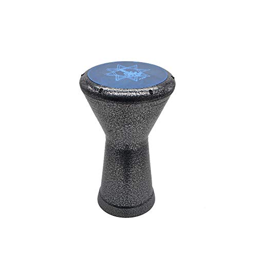 Darbuka Égyptienne Percussion - 42 Cm De Haut, Diamètre 27,5 Cm - Avec Étui, Patch Et Clé De Réglage - Instrument De Musique Traditionnel