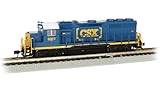 Bachmann Trains - GP40 - ECONAMI™ DCC Sound Value Equipped Locomotive - CSX® #6007 (HTM™) - N Scale