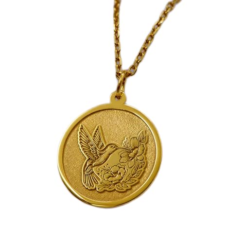 Symbole joie et liberté avec ce collier colibri en argent pour célébrer la vie