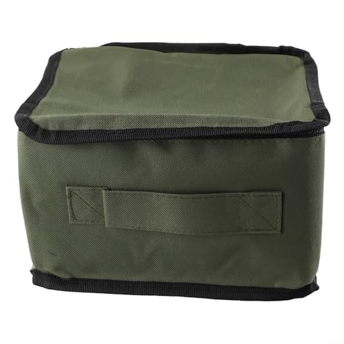 Hasaller Outdoor Gas Tank Aufbewahrungstasche Canvas Gas Kanister Herd Taschen Atmungsaktiv und Wetterfest Canvas Aufbewahrungstaschen Schützende Aufbewahrungstasche für Gastanks