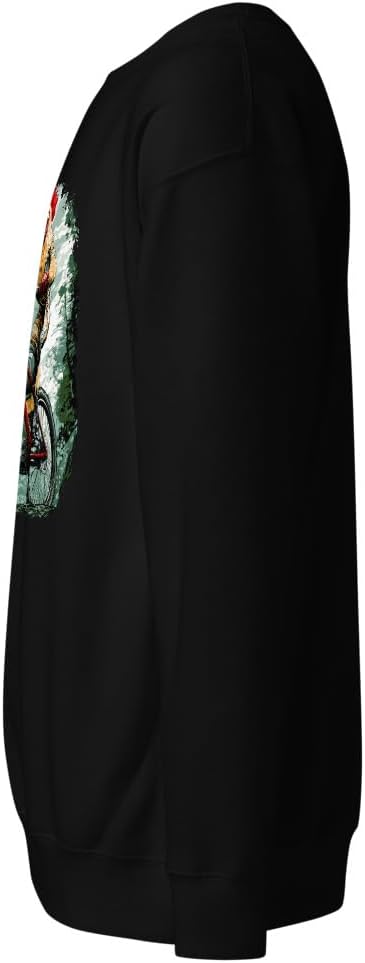 Chicken Mountainbike/Biker Chicken Premium Sweater