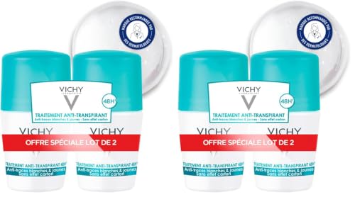 Déodorant Anti traces Vichy Laboratoires Le Lot De 2 Roll on - vue 1