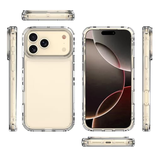 Coque transparente pour iPhone 17 Pro Max anti-rayures mince - 7