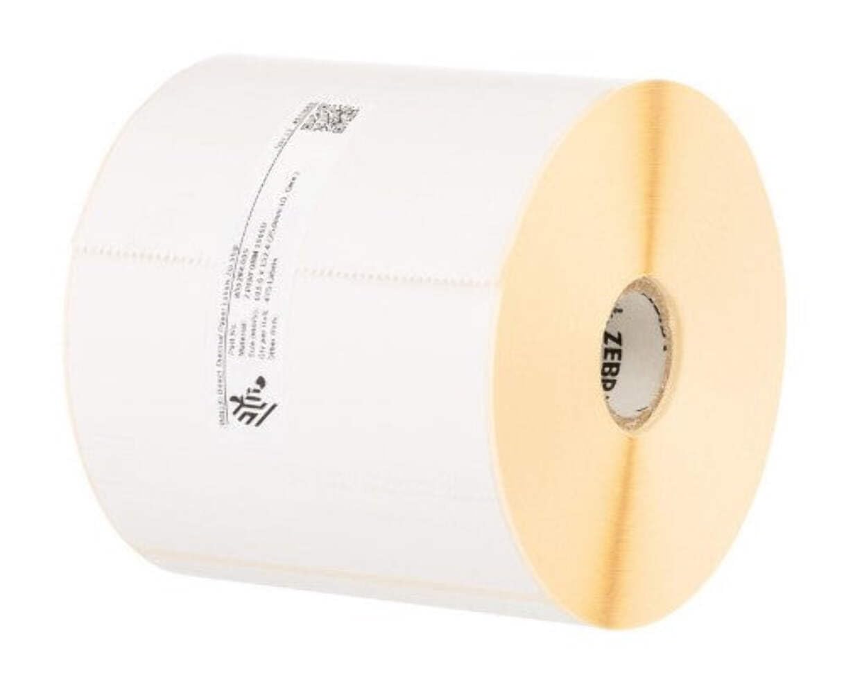 Zebra Z-Perform 1000D White Adhesive Label Printer - Printable Labels (White, Adhesive Label Printer, Direct Thermal, Permanent, 2", 1.25")