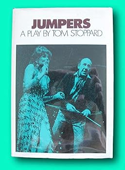 Hardcover Rare JUMPERS a play by Tom Stoppard -1st/1st 1972 HCDJ - Grove Press - VG+ [Hardcover] unknown Book