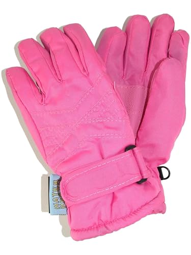 Image of CTM Toddlers Thinsulate Lined Water Resistant Winter Gloves