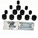 Daystar PA912 Body Lift Kit; 2 in. Lift; No Bumper Brackets Included;