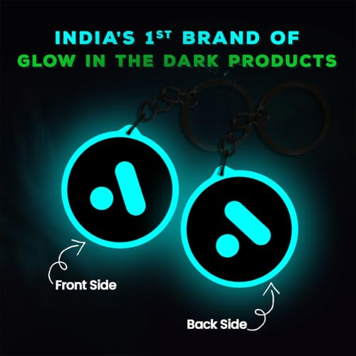 Image of Mi Glow Store | Glow in the Dark Keychain | Bike Logo