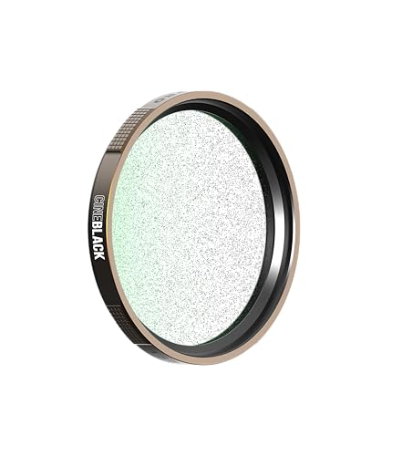 Filtro CineBlack PolarPro 49mm con efecto Black Mist para estética cinematográfica de cine Kodak
