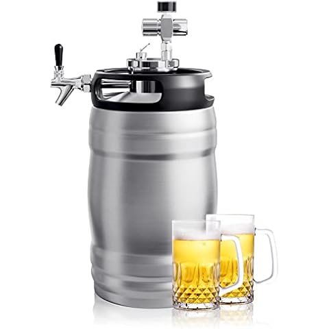 TMCRAFT 1.3 Gal Double-Walled Beer Keg Growler Cover
