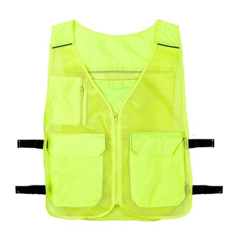 Genérico Chaleco Refrigerante Reutilizable para Hombres y Mujeres, Chaqueta de Refrigeración Evaporativa de Tejido PVA con Ajuste Ajustable para Deportes al Aire Libre, Senderismo y Trabajo Grün