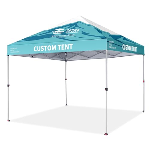 Crown Shades 10x10 Custom Canopy Tent with Frame Included...