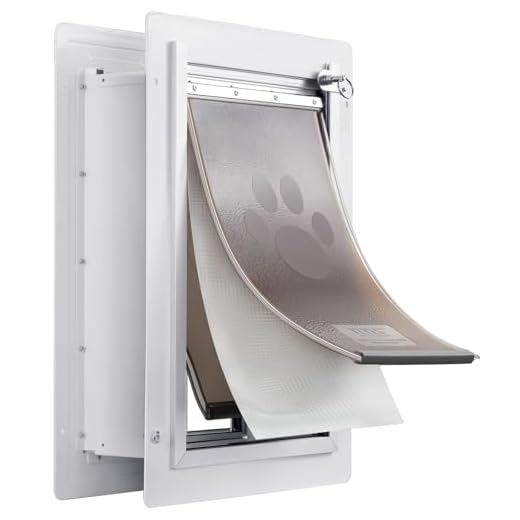 VEVOR Weatherproof Pet Door for Dogs and Cats