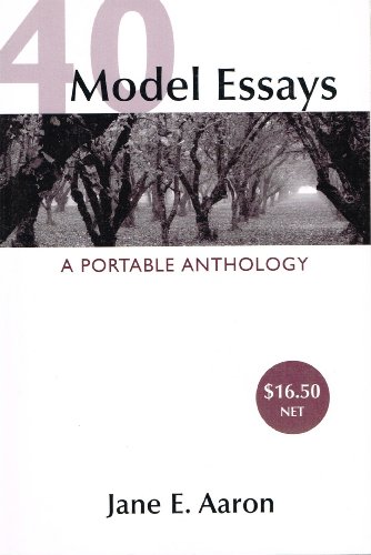 40 Model Essays: A Portable Anthology, Instruct... B004YOSA32 Book Cover