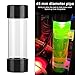 Yoidesu Water Cooling Reservoir,PC,Clear Acrylic Tube,Acrylic Cylinder Water Reservoir with G1 / 4 Thread