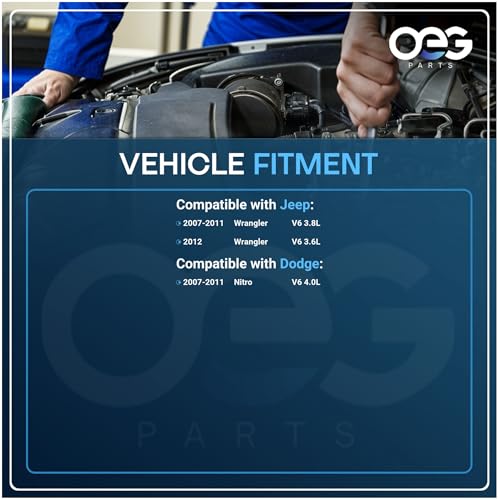 OEG Parts New Starter Compatible with Jeep Wrangler 3.8L & Dodge Nitro 4.0L 2007-2011 07 08 09 10 11 4801269AB 4801269AD 8000160 8000243 336-2137A 04801269AB 4801269AB SDR0373 41012358 by Parts Player - Image 4