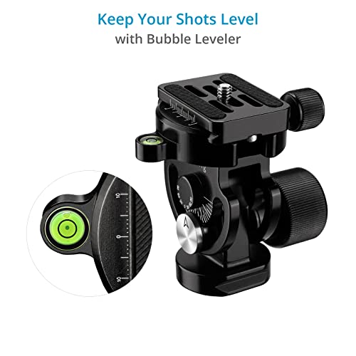 PROAIM SnapRig TwoWay Tilt Monopod Head for Camera & Heavy Lenses Comes with Arca /RRSStyle