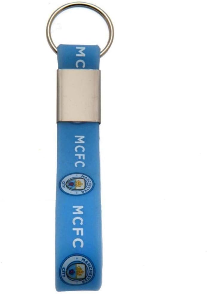 Football Club Official Silicone Key Ring Chain Team Crest Badge