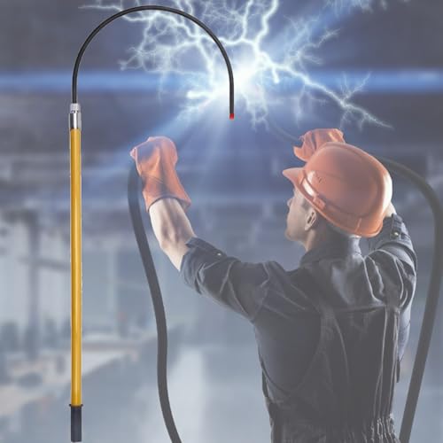 Bâton de sauvetage rigide et outils de sécurité isolés haute tension