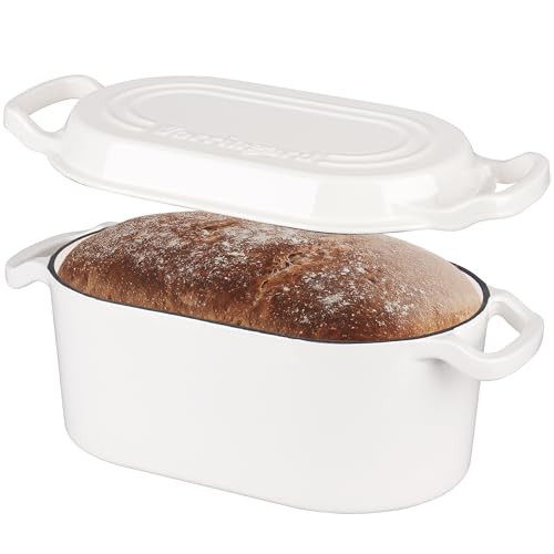VORRINGARD Oval Dutch Oven Pot with Lid