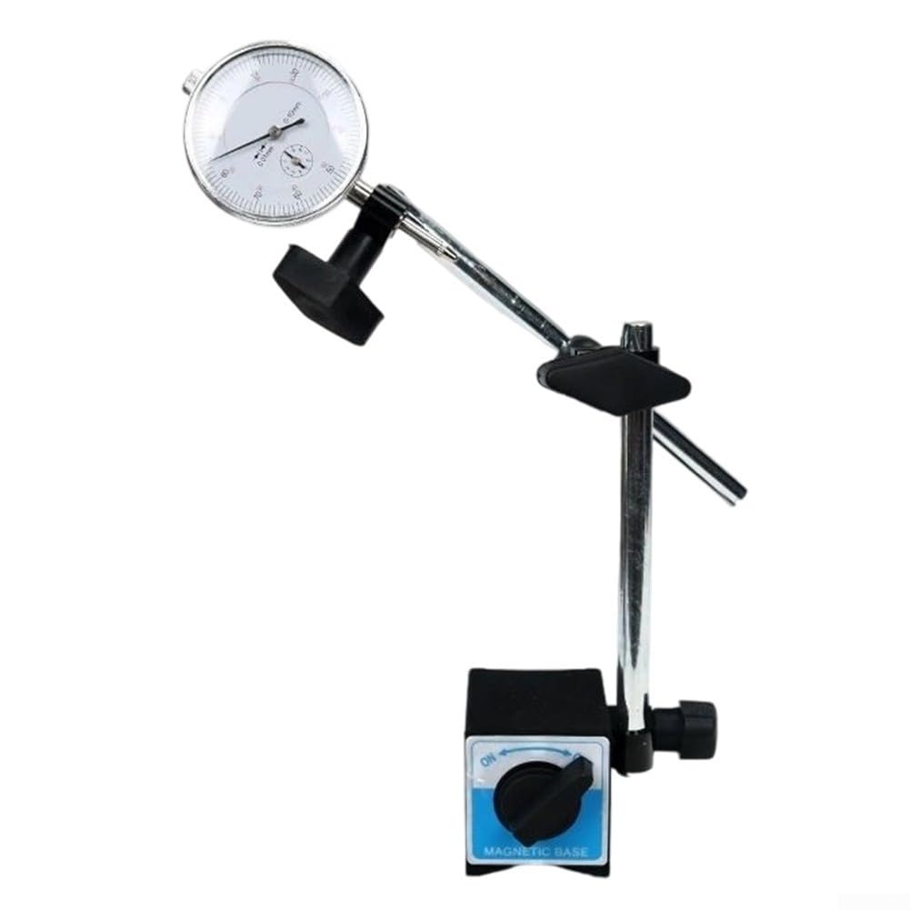 do wskaźnika zegarowego z magnetyczną podstawą, 60 kg, konstrukcja rowka w kształcie litery V do miernika DTI 0-10 mm (1 zestaw)