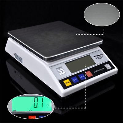 Digitalwaage Feinwaage 0.1g-7.5kg mit beleuchteter LCD-Anzeige Küchenwaagen und Tara Funktion feinwaage 13 Maßeinheit Wiegen von Lebensmitteln zum Kochen Backen Mixen