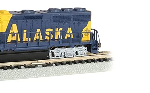 Bachmann Trains - Emd Gp40 Diesel Locomotive - Alaska #3009 (With Dynamic Brakes) - N Scale #TOP2