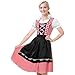 Blisscok Oktoberfest Kostüm Damen,Oktoberfest Damen Outfit,Dirndl Damen mit Dirndl Schürze,Oktoberfest Damen Kleid,Trachtenkleidung Damen Grün/Schwarz für Oktoberfest Halloween (Schwarz, M) Damen Dirndl günstig Kaufen-Blisscok Oktoberfest Kostüm Damen,Oktoberfest Damen Outfit,Dirndl Damen mit Dirndl Schürze,Oktoberfest Damen Kleid,Trachtenkleidung Damen Grün/Schwarz für Oktoberfest Halloween (Schwarz, M)