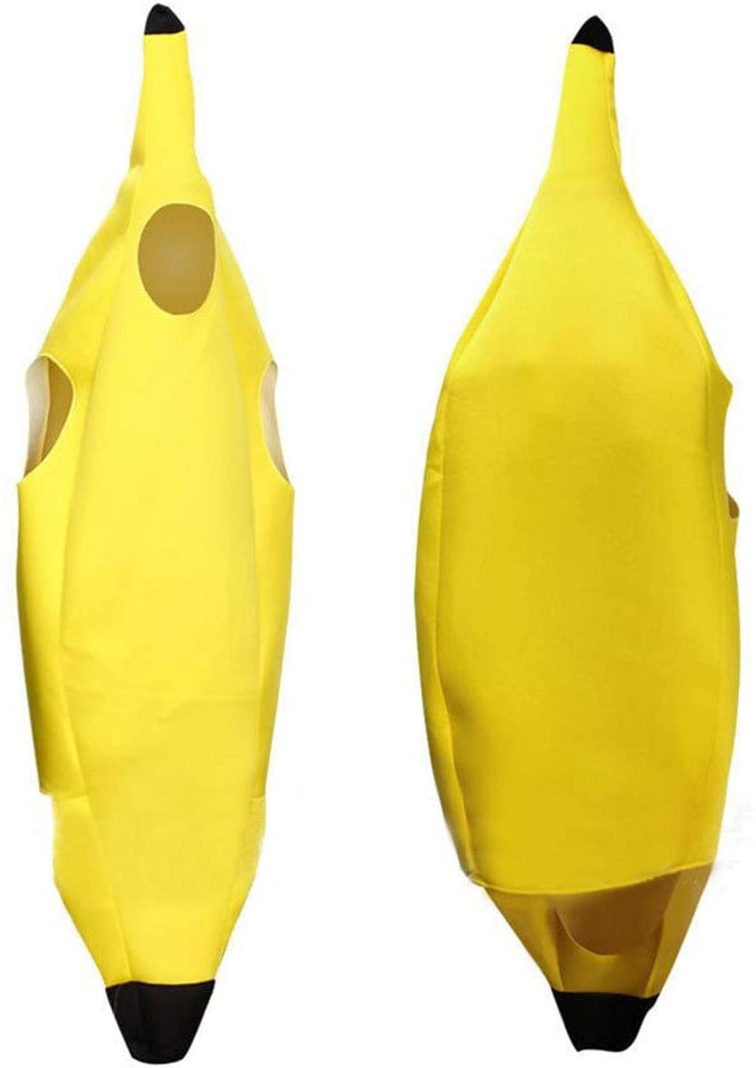 Amazon.co.jp: バナナ 面白い コスプレ 衣装 ハロウィン 面白 着ぐるみ